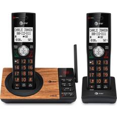 AT&T cl82267 dect 6.0 2-handset cordless phone for home with answering machin