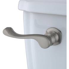 Gray Toilets Kingston Brass KTFL8 French Front Mount Toilet Tank Lever Brushed Nickel