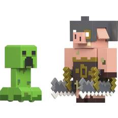 Minecraft Figuren Minecraft Legends Creeper vs Piglin Bruiser