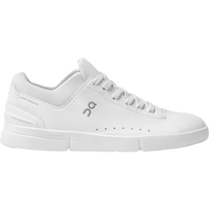 Faux Leather Racket Sport Shoes On The Roger Advantage M - All White