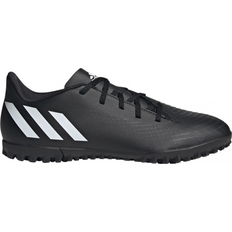 Turf (TF) - adidas Predator Soccer Shoes adidas Predator Edge.4 Turf Boots - Core Black/Cloud White/Vivid Red