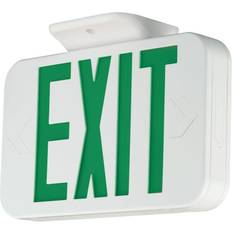 Compass Hubbell Illuminated Exit Signs; Faces: Wall Light