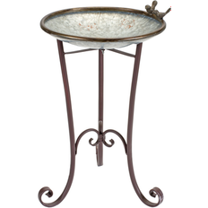 Melrose 23.5" Metal Bird Feeder or Planter with Stand