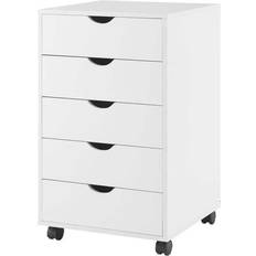 Debbie 7-Drawer Office File Storage Cabinet by Naomi Home Color Gray