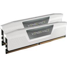 6400 MHz - DDR5 RAM minne Corsair Vengeance White DDR5 6400MHz 2x16GB ECC (CMK32GX5M2B6400C32W)