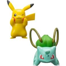 Pokémon Leker Pokémon Battle Figure Figurer Bulbasaur & Pikachu 2-pak