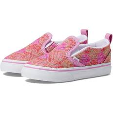 Vans Baby Pink Slip-On V Sneakers Rose Camo Pink Flora