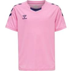 Treningsklær T-skjorter Hummel Unisex, Sportshirt, CORE XK POLY JERSEY S/S KIDS 140 Pink