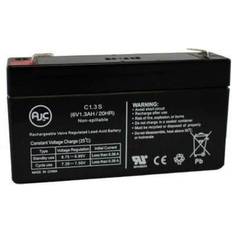 AJC Batteries Batteries & Chargers AJC Yuasa np1.2-6 6v 1.3ah ups replacement battery