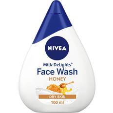 Nivea Facial Cleansing Nivea Face Wash, Milk Delights Moisturizing HoneyDry Skin, 100ml
