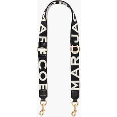Marc Jacobs Bag Accessories Marc Jacobs The Thin Logo Webbing Strap in Black/White Black/White Onesize