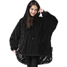Blanket hoodie Nestl Wearable blanket reversible oversized warm blanket hoodie sweatshirt kids size