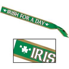 Beistle Irish For A Day Satin Sash Pack Of 6