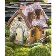 Plow & Hearth Miniature Fairy Garden Solar