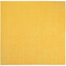 Squared Carpets & Rugs Nourison Essentials Solid Contemporary Yellow