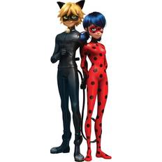 RoomMates Miraculous: Tales Of Ladybug And Cat Noir Giant Peel & Stick Decals