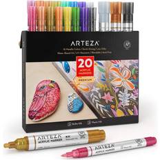 U.S. Art Supply® 12 Color 1oz Transparent AIRBRUSH Paint Set w Cleaner &  Thinner