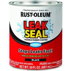 Rust-Oleum 271791 LeakSeal Flexible Rubber Metal Paint Black, Base