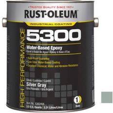 Floor Paints Rust-Oleum 5300 System <250 Voc Water-Based Floor Paint Gray, Silver