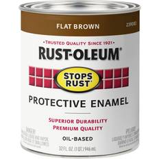 Rust-Oleum 239083 Stops Brush On Paint, 1 Brown