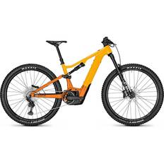 Voll gedämpft E-Mountainbikes Focus Jam Squared 2023 - Mustard Yellow/Rust Oragne