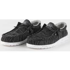 Hey Dude Wally Stretch Mix Shoes Charcoal