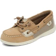 Low Top Shoes Children's Shoes Sperry girls shoes shoresider 3-eye linen oat