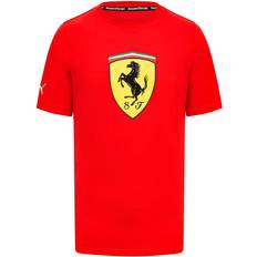 Puma Tops Puma Scuderia Ferrari Shield T-Shirt Men Red