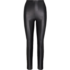 Womens faux leather pants Commando Faux Leather Legging - Black