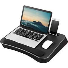 LapGear Smart-e Memory Foam Lap Desk - Black Carbon