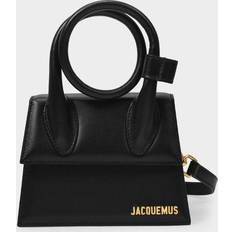 Jacquemus Le Chiquito Noeud Bag Black Leather black