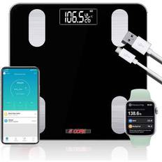 5 Core Rechargeable Smart Digital Bathroom Weighing Scale