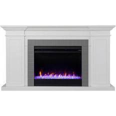 White Fireplaces Northam Color Changing Fireplace