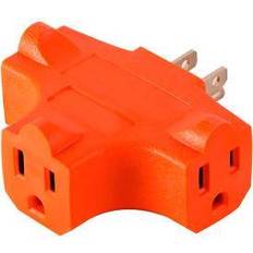 GoGreen Power 3-Wire Cube Adapter Orange