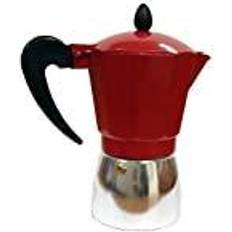 Imusa Coffee Makers Imusa 6 Cup Red Traditional Stovetop