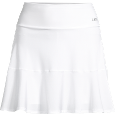 Normal midje Skjørt Casall Court Rib Shiny Skirt - White