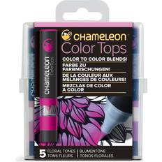 Chameleon Arts & Crafts Chameleon Markers Floral 5-Pack Floral Color Tops