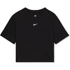 Nike Sportswear Essential Crop Top - Black/White