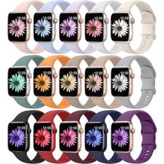 SuperNaNa Silicone Band for Apple Watch 15-Pack
