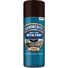 Rust spray Maling Hammerite Direct to Rust Hammered Rustbeskyttelsesmaling Black 0.4L
