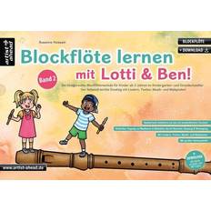 Spielzeugmikrofone Blockflöte lernen mit Lotti & Ben Band 2!