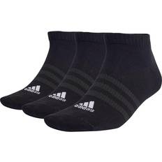 Schwarz Socken adidas Thin and Light Sportswear Low-Cut Socks 3-pack - Black/White