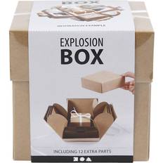 Basteln Creativ Company Explosion Box Natural