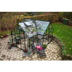 Orangerien Halls Greenhouses Garden Room 12.9m² Aluminium Gehärtetes Glas