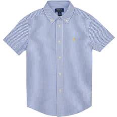 Kurze Ärmel Hemden Polo Ralph Lauren Boys' Striped Cotton-Seersucker Shirt Years