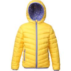 Down Jackets Rokka&rolla girls' lightweight puffer jacket reversible winter bubble coat