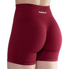 Aurola Intensify Workout Shorts Women - Deep Red