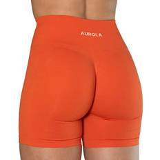 Aurola Intensify Workout Shorts Women - Flame Orange