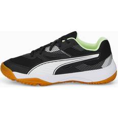 Puma Sneakers Puma Children's Solarflash II Indoor Sports Shoes - Puma Black/Puma White/Fizzy Light/Gum