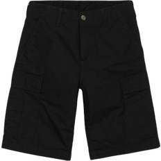 Herren - Schwarz Shorts Carhartt Wip Regular Cargo Short - Black Rinsed